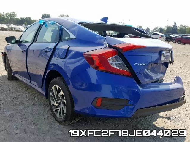 19XFC2F78JE044029 фото 4