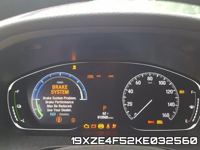 19XZE4F52KE032560 фото 9