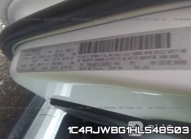 1C4AJWBG1HL548503 фото 10