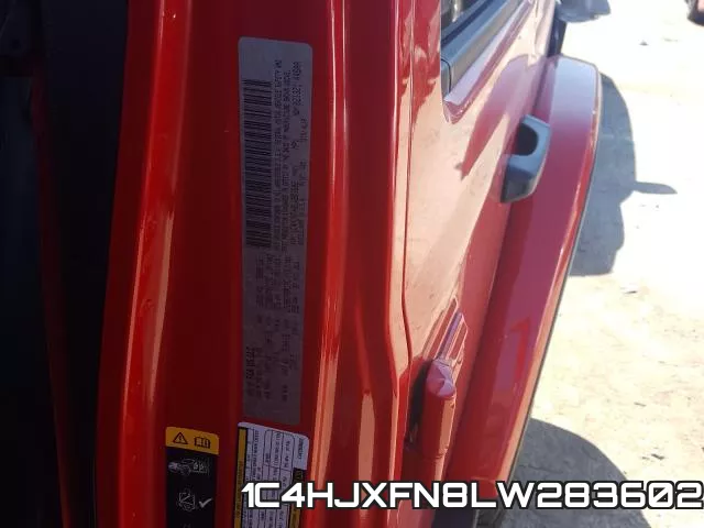 1C4HJXFN8LW283602 фото 2