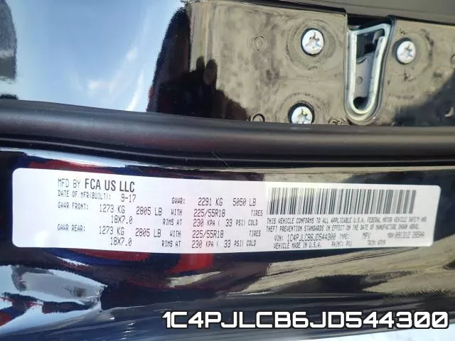 1C4PJLCB6JD544300 фото 2