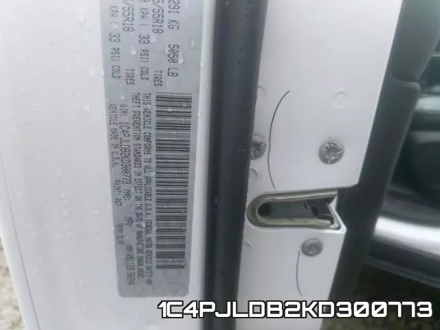 1C4PJLDB2KD300773 фото 2