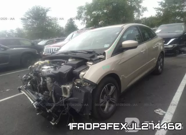 1FADP3FEXJL274460 фото 3