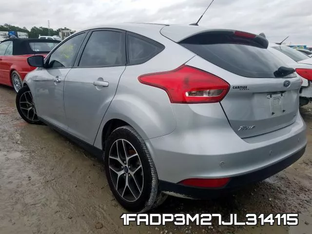 1FADP3M27JL314115 фото 4