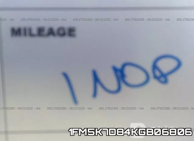 1FM5K7D84KGB06806 фото 8