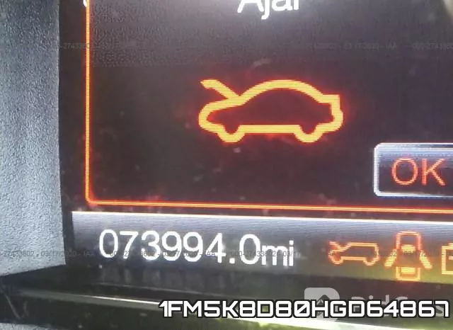 1FM5K8D80HGD64867 фото 8