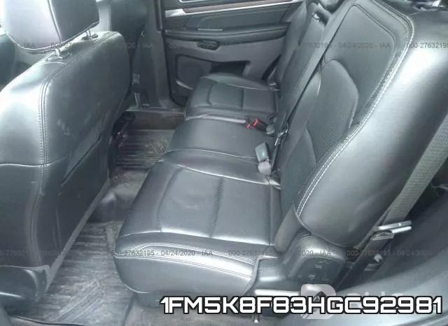 1FM5K8F83HGC92981 фото 9