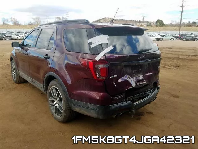 1FM5K8GT4JGA42321 фото 4