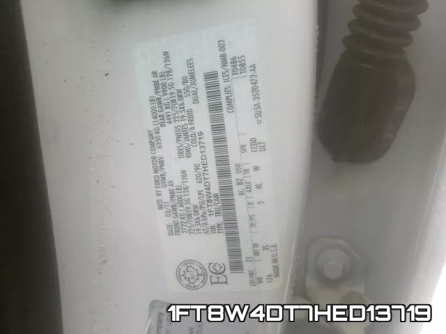 1FT8W4DT7HED13719 фото 2