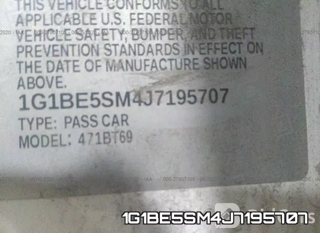 1G1BE5SM4J7195707 фото 10