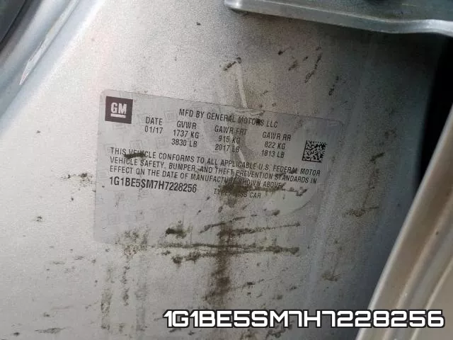 1G1BE5SM7H7228256 фото 2