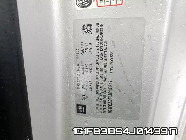 1G1FB3DS4J0143917 фото 2