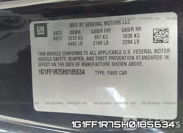 1G1FF1R75H0185634 фото 10