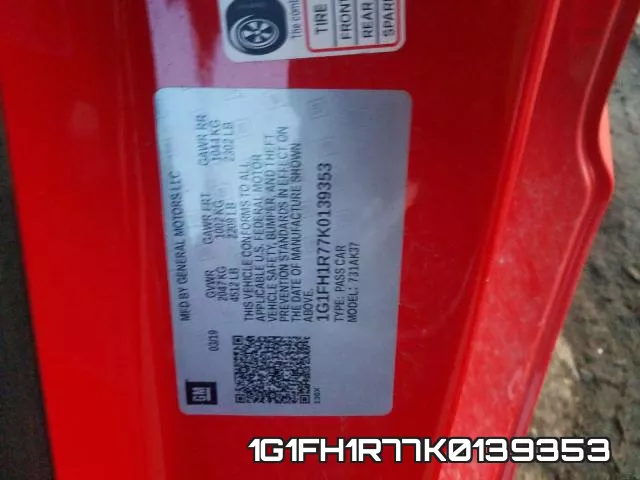 1G1FH1R77K0139353 фото 2