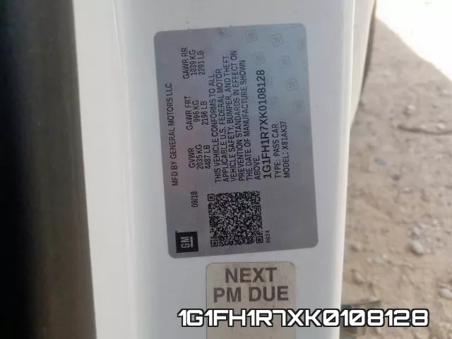 1G1FH1R7XK0108128 фото 2