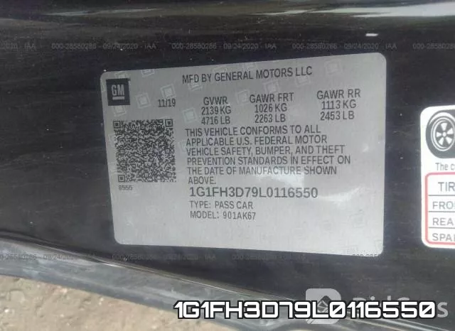 1G1FH3D79L0116550 фото 10