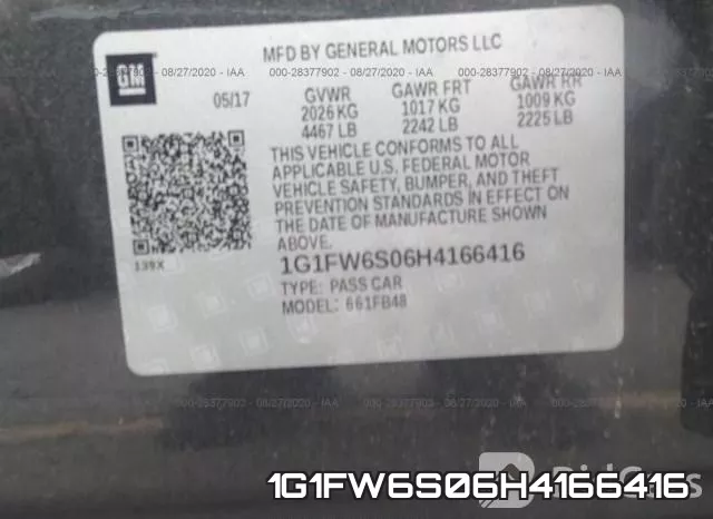 1G1FW6S06H4166416 фото 10