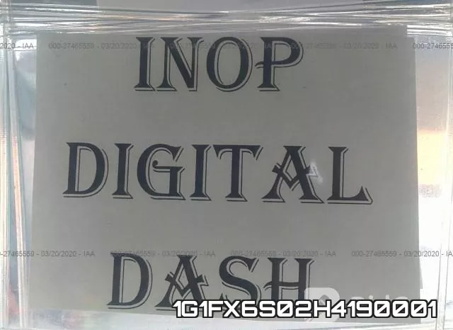 1G1FX6S02H4190001 фото 8