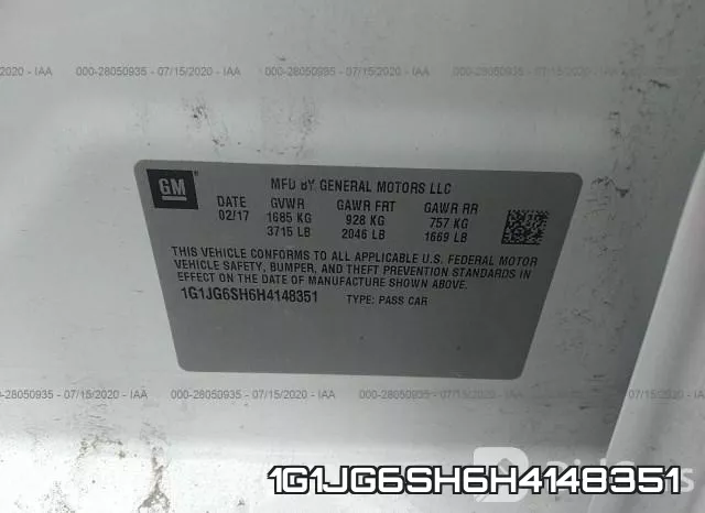1G1JG6SH6H4148351 фото 10