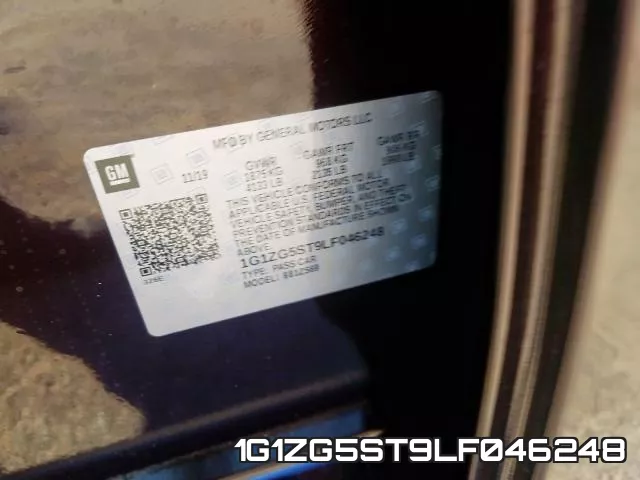 1G1ZG5ST9LF046248 фото 2