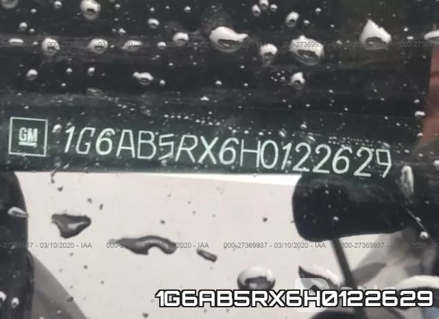 1G6AB5RX6H0122629 фото 10