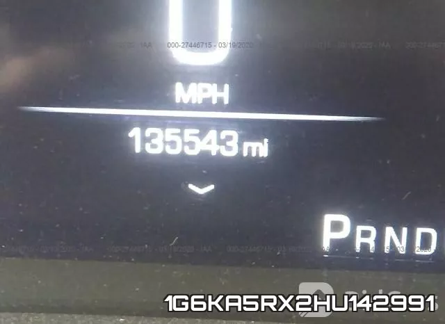 1G6KA5RX2HU142991 фото 8