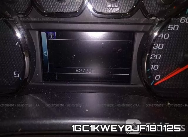 1GC1KWEY0JF187125 фото 8