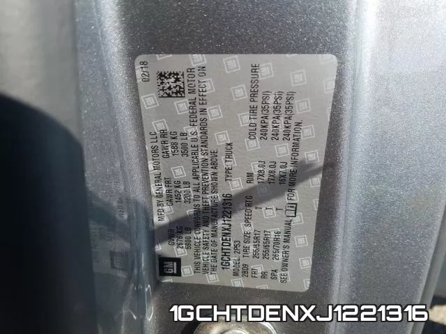 1GCHTDENXJ1221316 фото 2
