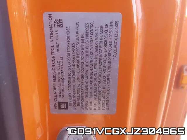1GD31VCGXJZ304865 фото 2