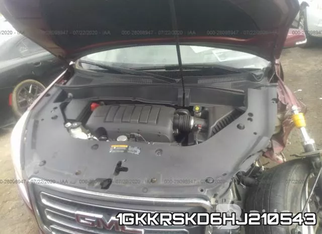 1GKKRSKD6HJ210543 фото 2