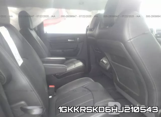 1GKKRSKD6HJ210543 фото 9