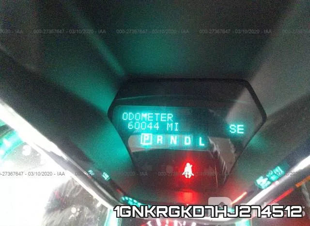 1GNKRGKD7HJ274512 фото 8