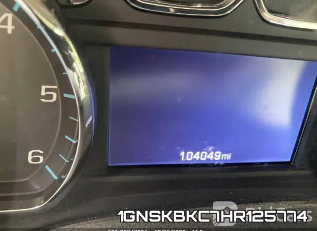 1GNSKBKC7HR125774 фото 7