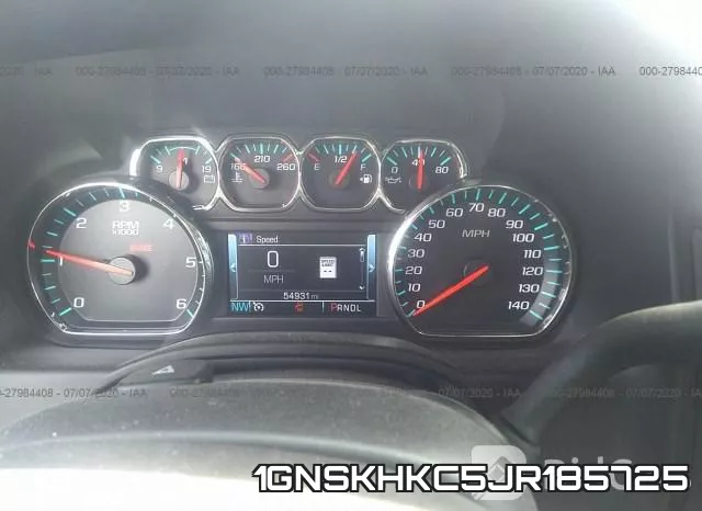 1GNSKHKC5JR185725 фото 8