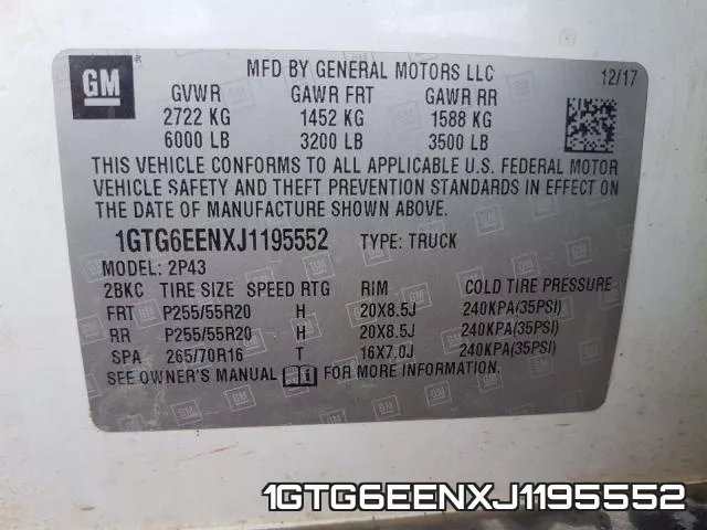 1GTG6EENXJ1195552 фото 2