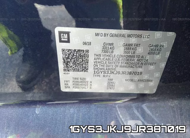 1GYS3JKJ9JR387019 фото 10