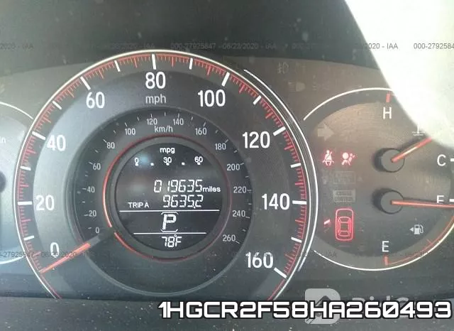 1HGCR2F58HA260493 фото 8