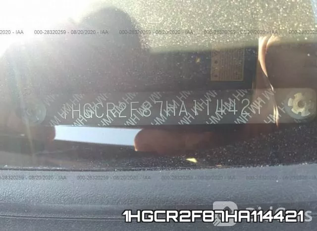 1HGCR2F87HA114421 фото 10