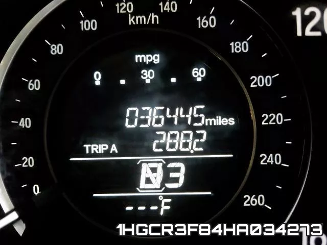 1HGCR3F84HA034273 фото 9