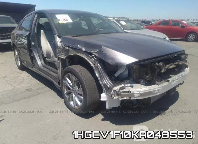 1HGCV1F10KA048553 фото 7
