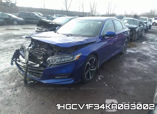 1HGCV1F34KA083002 фото 3