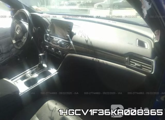 1HGCV1F36KA008365 фото 6