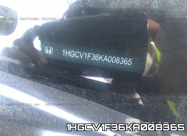 1HGCV1F36KA008365 фото 10