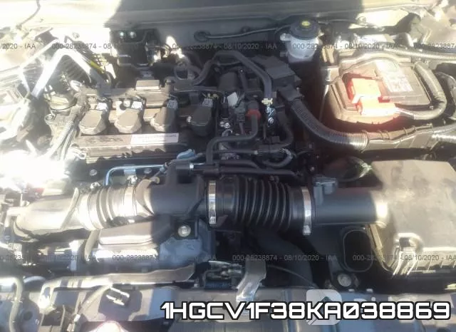 1HGCV1F38KA038869 фото 2