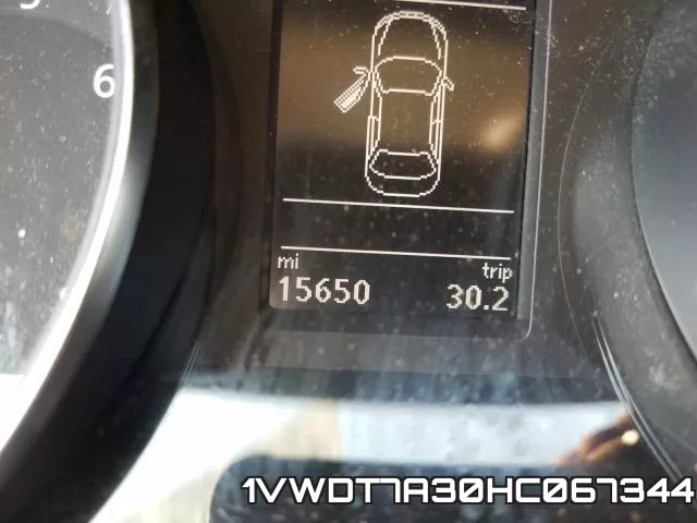 1VWDT7A30HC067344 фото 9