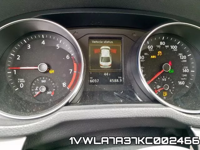 1VWLA7A37KC002466 фото 9