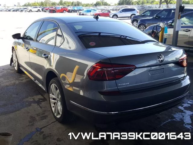 1VWLA7A39KC001643 фото 4