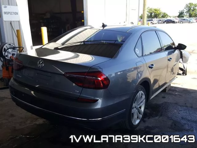 1VWLA7A39KC001643 фото 5
