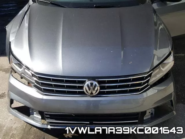 1VWLA7A39KC001643 фото 8
