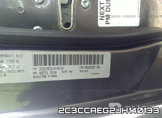 2C3CCAEG2JH140133 фото 10